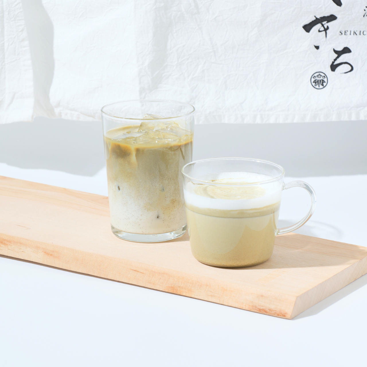 ほうじ茶ラテ画像